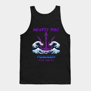 Hearty Rise Poseidon Without Squid Hunters Logos Tank Top